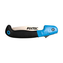 FIXTEC Hand Tool Foldable Hand Saw ABS Handle 180mm 7" Folding Saw With 65 Manganese Steel Saw Blade